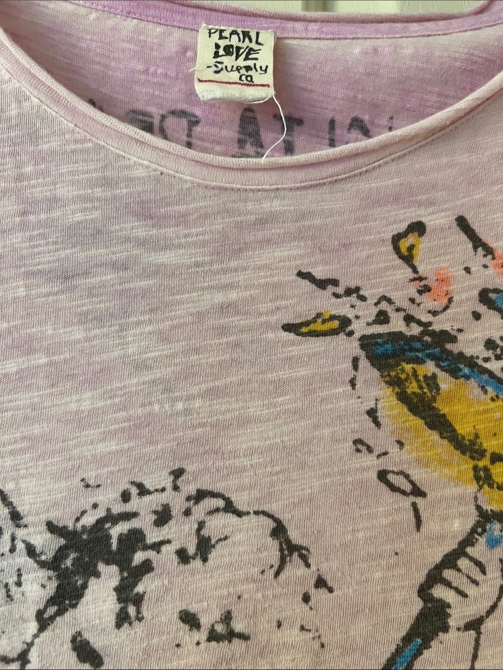 Magnolia Pearl pink top one size *firm price* - Picture 2 of 5